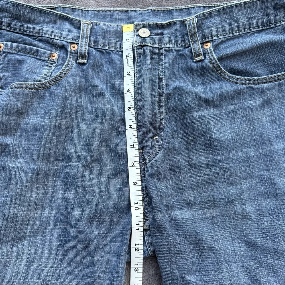 Levis Men 569 Jeans Loose Straight 34X32 Medium Wash Blue Denim Pants
